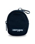 PRO Coin Pouch with Zipper for Multipurpose Usage for Adults and Kids (Black)