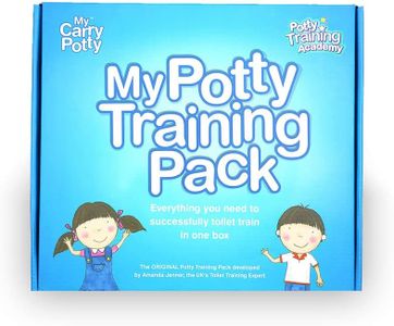 My Potty Training Pack - Toddler Toilet Training Programme with Reward Chart, Stickers, DVD and Book for Kids