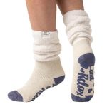 HEAT HOLDERS Ladies Lounge Cosy Slouch Socks Pack of 1 Mauve 4-8