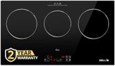 iBELL EMINENCE03 Induction Hob, Electric, 5600W, with 8 Level Power Setting, Auto -Off Protection, Toughened Glass and Touch Controls (Black)