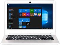 HSW 11.6'' HD Windows 10 Ultra Thin Laptop - 4GB RAM 64GB Storage, Quad Core 2.0Ghz USB 3.0, WiFi, BT, Supports 128GB tf-Card Notebook (White)