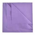 Swantex Purple Napkins 33cm 2ply - Pack of 100 | Disposable Napkins, Party Napkins, Paper Napkins, Dinner Napkins