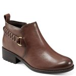 Easy Spirit Womens Roslyn Ankle Booties, Brown 210, 8 Wide