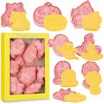 Tuxxzis 8 Pcs Halloween Cookie Cutt