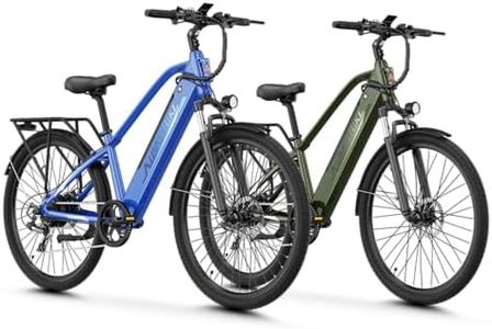 Aipas C1/C2 Electric Bike for Adults, 1100W Peak Motor, 62-Mile Range Ebike