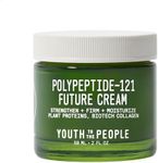 YTTP Polypeptide Future Firming Face Cream - Anti Wrinkle Collagen Peptide Moisturizer for Smoothing Fine Lines, Hydrating Dry Skin & Strengthening Moisture Barrier - Vegan Skin Care (2oz)