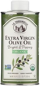 La Tourangelle, Organic Extra Virgin Olive Oil, Cold-Pressed High Antioxidant Picual Olives from Spain, 16.9 Fl Oz