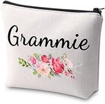 Grammie Gift Grandma Makeup Bag Grammie Birthday Gift Grammy Gift Grandmother Travel Cosmetics Bag Best Grammie Ever Gift