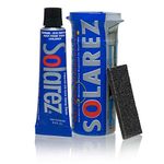 SOLAREZ UV Cure Epoxy Ding Repair Weenie Travel Kit (0.5 oz Tube) - SUP/Surfboard Repair - Fast Solar Cure Clear Resin w 60/240 Grit Sand Block w Crushproof Travel Container ~ EPS Safe! Brand: SOLAREZ