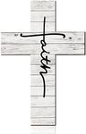 Jetec Faith Cross Wood Wall Art Woo