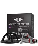 Vikingstrength Ceiling Hook Mount Battle Rope Anchor for Suspension Straps Yoga Swing Brackets Resistance Trainer Yoga Trapeze Wall Mount Anchor for Gymnastic Rings Boxing Equipment Heavy Bag