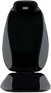 Deep tissue massage, Relaxation, HoMedics Shiatsu Pro Plus Heated Massage Cushion | Heated Vibrating Pad, Dual-Kneading Shiatsu Massager | Back, Shoulder, Thigh & Neck Massager, Fits Most Chairs