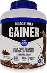 Muscle Milk Gainer Protein Powder, Chocolate, 32g Protein, 5 Pound