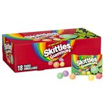 SKITTLES Sour Gummies Chewy Candy, 48g (18 Packs)