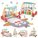 CUTE STONE Baby Gym Play Mat & Baby