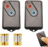 Garage Door Remote 303MHz for BOSS BHT4 2211-L 2211-L (TX), 2 Pack Door Opener Remote Control Replacement Transmitter with 4PCS Alkaline Compatible with BOL4 BOL6 BOL9 OL4 OL6 OL9 BRD1 BRD3 BRD9