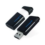 Integral 64GB USB Memory 3.0 Flash Drive Pulse Black Up To 170MB/S, INFD64GBPULSEBLK3.0NRP