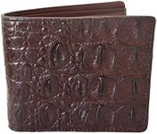 Authentic M Crocodile Skin Men's Bi