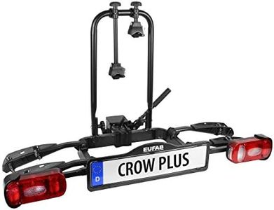 EUFAB Crow Plus 11582 Porte-vélo, Extensible