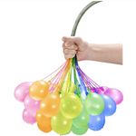 Nivasam Toys Summer Water Magic Balloon Holi Water Baloons Multicolour (Pack of 370 (10 Bunch))