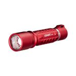 Coast XP11R 2600 Lumen USB-C Rechargeable LED Flashlight with Slide Focus® and Pure Beam® Focusing Optic, 4 Light Modes, Red
