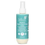 Rustic Art Blueberry Organic Hand and Body Lotion | Sal Butter, Almond Oil & Tomato Extract | Free from Parabens, Sulfates, Phthalates & Mineral Oil | 200 Ml