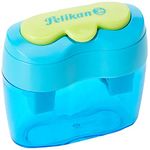 Pelikan 700702 Double Pencil Sharpener Flower Blue