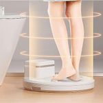 Full Body Dryer for Bathroom, Waterproof Smart Thermostat Body Heater Blow Dryer, Foot Touch Screen, Body Care Dryer, Gifts for Women/Mom/Girls, White