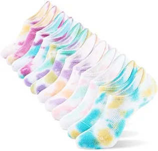 IDEGG No Show Socks Womens and Men Low Cut Ankle Short Anti-slid Athletic Running Novelty Casual Invisible Liner Socks