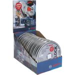 Bosch Professional 10x Straight Cutting Disc Standard (for Inox, Stainless Steel, X-LOCK, Ø 125 mm, Bore Ø 22.23 mm, Thickness 1 mm, Accessories for Angle Grinders) (Packaging May Vary)