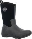 Muck Boot Arctic Adventure Short Boots Black Size 9 M