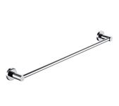 BOOKARROW Towel Rails 50cm/20 inch Screw Wall mounted Chrome Single Towel Bar in Bathroom, Kitchen or Bedroom B39812