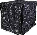 Molly Mutt Dog Crate Cover, Rocketman, Big, 36"x24"x27"