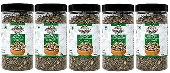 Nature's Spice - Pure as Nature Intended Nature'S Spice Organic Lemongrass Green Tea Cutting Leaves Combo Pack Of 5 X 125Gms ? Antioxidants Rich Detox Tea For Weight Management (625Gms)