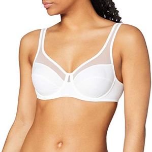 Dim Sujetador Con Aros Generous Clásico X1, Sujetador sin aros Mujer, Blanco (White), 105C