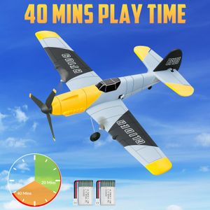HAWK'S WORK 3-Channel RC Airplane – Remote Control Plane for Beginners