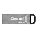 Kingston DataTraveler Kyson 64GB USB 3.2 Metal Flash Drive DTKN/64GB