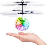 Flying Ball Toy, Remote Control Airplane Induction RC Drone Mini Helicopter Sensory Gadget Interactive Game for Kids, Boy Girl Teenager Children Gift Present for Birthday Xmas Stocking Filler