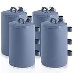 MASTERCANOPY Canopy Water Weight Bag,Leg Weights for Pop Up Canopy 4pcs/Pack Gray