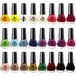 24 x NAIL POLISH VARNISH SET 24 DIFFERENT STANDARD COLOURS WHOLESALE BEST GIFT