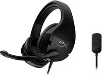 HyperX Cloud Stinger S – Gaming Headset, for PC, Virtual 7.1 Surround Sound, Lightweight, Durable Steel Sliders, Swivel-to-Mute Noise-Cancelling Microphone, Black