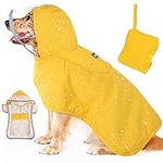 SlowTon Dog Raincoat, Adjustable Do