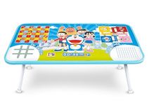 itoys Plastic Doraemon Multipurpose Ludo Game Table for Kids (Multicolor)