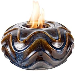 Echo Valley 93118 Ceramic Fireplace, Oceana Blue