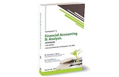 Taxmann's Financial Accounting & Analysis – Guide to understanding the essential principles of accounting using financial statement analysis, supplemented by practical examples, etc.