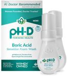 pH-D Feminine Health - Boric Acid Foam Wash - pH-Balanced, Paraben-Free, and Plant-based (Sensitive, 6 Fl Oz (Pack of 2))