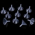 DIY Crafts Mini Funnel Small Funnel for Lab Bottles, Sand Art, Perfumes, Spices, Powder Funnel, Essential Oils, Recreational Activities (Pack Of 22 Pcs, Mini Funnel)