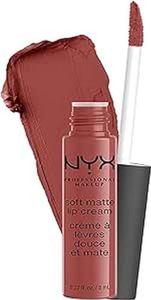 NYX PROFESSIONAL MAKEUP Soft Matte Lip Cream, Lightweight Liquid Lipstick - Rome (Medium Nude)