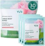 YUNI Beauty Large Body Wipes (Rose 