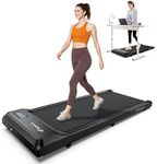 MERACH Walking Pad, Under Desk Treadmill, Portable Mini Treadmills for Home, Seamless One-Piece Molding Design, 265LBS Walkpad with Remote Control, APP, LED Display